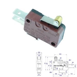 SWİTCH MAKARALI 16x28mm 14mm  15A IC-175  (220V 16A) KW1-103-6