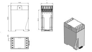 AK-RT-110  50 x 75 x 110 Röle Kutusu