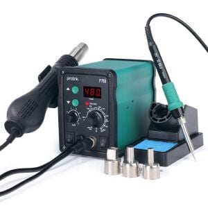 Prolink P78D Dijital Isı Ayarlı Hava Üfleme ve Havya İstasyonu P-78 D 740w (878D)