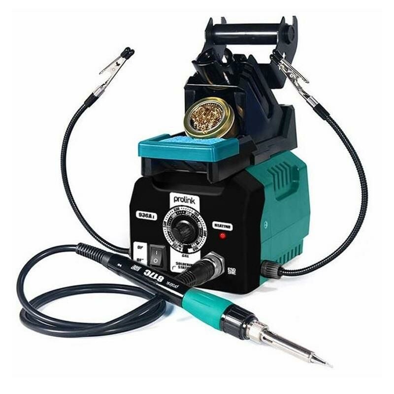 Prolink P36AII Isı Ayarlı Havya İstasyonu P-36 AII Lehim Makara Standlı (936A-II)