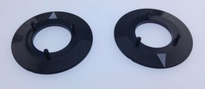 DÜĞME HT 3000 OK İSARET ALTLIK SİYAH İÇ ÇAP 25,75 MM