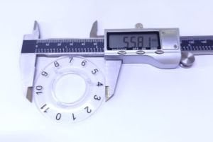 DÜĞME HT 3000 ŞEFFAF NUMARALI ALTLIK İÇ ÇAP 25,50 MM