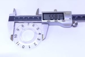 DÜĞME HT 3000 ŞEFFAF NUMARALI ALTLIK İÇ ÇAP 25,50 MM
