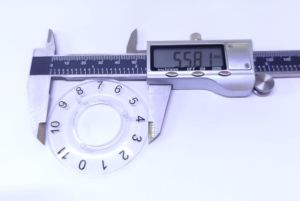 DÜĞME HT 3000 ŞEFFAF NUMARALI ALTLIK İÇ ÇAP 25,50 MM