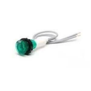 SİNYAL LAMBASI PLASTİK 220V 10mm YEŞİL NEON KABLOLU  IC-227 ( Led Rengi Amber )