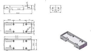 AK-RT-132 36 x 86 x 77 Ray Tipi Kutu