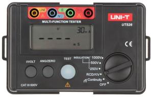 UNI-T UT 526 Kaçak Akım 1000V İzolasyon Test Cihazı RCD Tester UT526