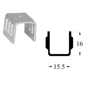 Alüminyum Soğutucu TO-220 Kılıf Siyah Eloksallı 23 mm m3 Pasolu TR5