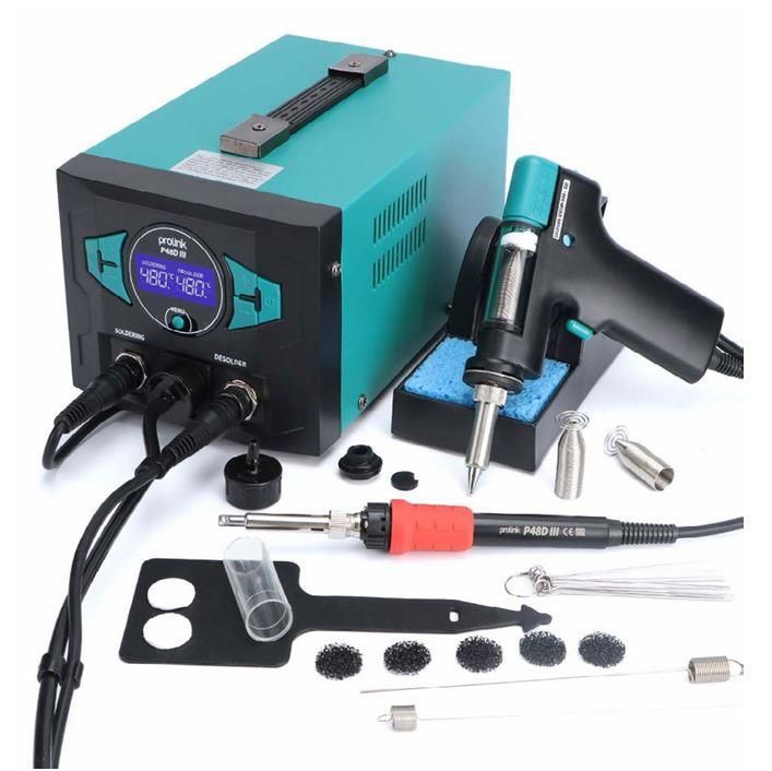 Prolink P-48DIII Dijital Isı Ayarlı Vakumlu Havya İstasyonu P48DIII (948DIII)