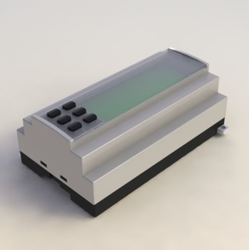 AK-RT-209-A GRİ   9 MODÜL RAY TİPİ KUTU