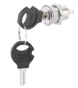 Anahtarli Switch Metal 12mm  [ 0-1 ]  On-Off  IC-195
