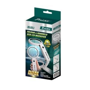 Proskit Ma-025 Katlanabilir Masa ve El Tip Büyüteç Usb Ledli