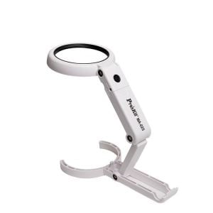 Proskit Ma-025 Katlanabilir Masa ve El Tip Büyüteç Usb Ledli