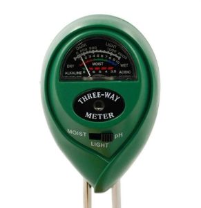 Noyafa TR-01 Analog Toprak Analiz Test Cihazı Ph / Su / Nem ve Işık Şiddet Ölçer