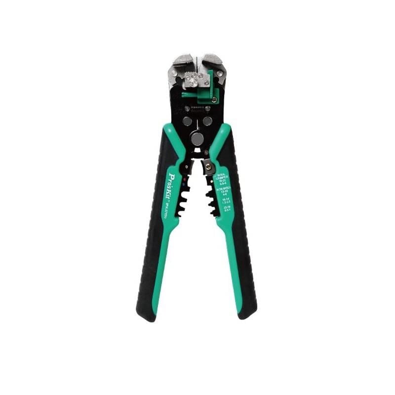 Proskit 8PK-371DU  9'' Otomatik Kablo Kesici & Soyucu & Pabuçlama Awg 24-10/0,2-6,00 mm²