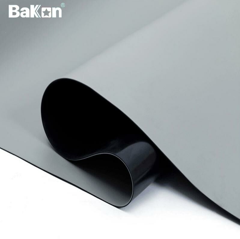 Bakon BK123 ESD Gri Antistatik Örtü (ESD Mat) 1x1 Metre Kare