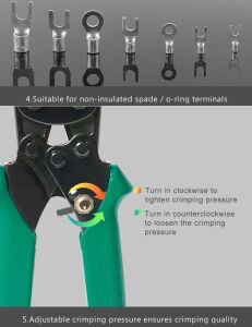 Proskit CP-151A Terminal Pabuç Sıkma Pensesi 0,5-3,5mm²