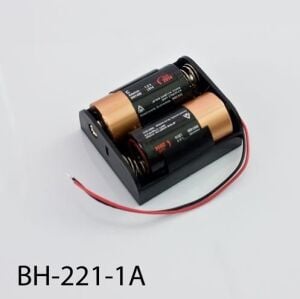 AK-BH-221-A  2xC C-SİZE PİL YUVASI KABLOLU (ALTKY)