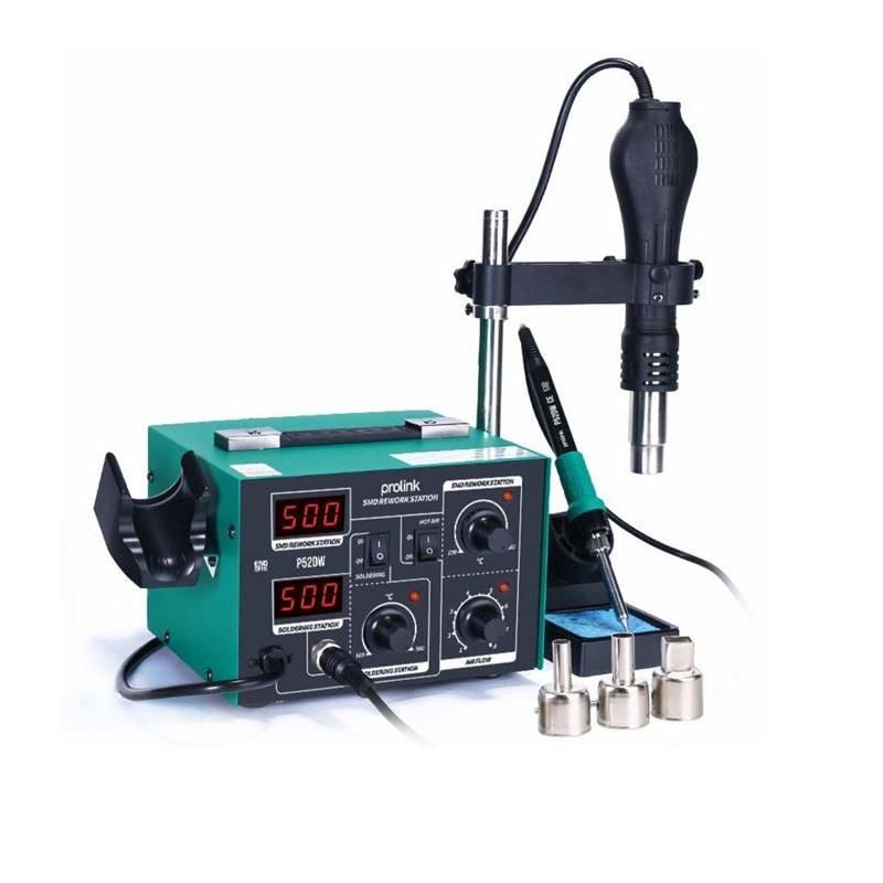 Prolink P-52 DW Sıcak Hava Üflemeli Dijital Havya İstasyonu Max 650W (852D++WAB)