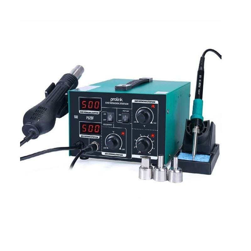 Prolink P-52 BF Sıcak Hava Üflemeli Dijital Havya İstasyonu Max 740W (852D+BF)