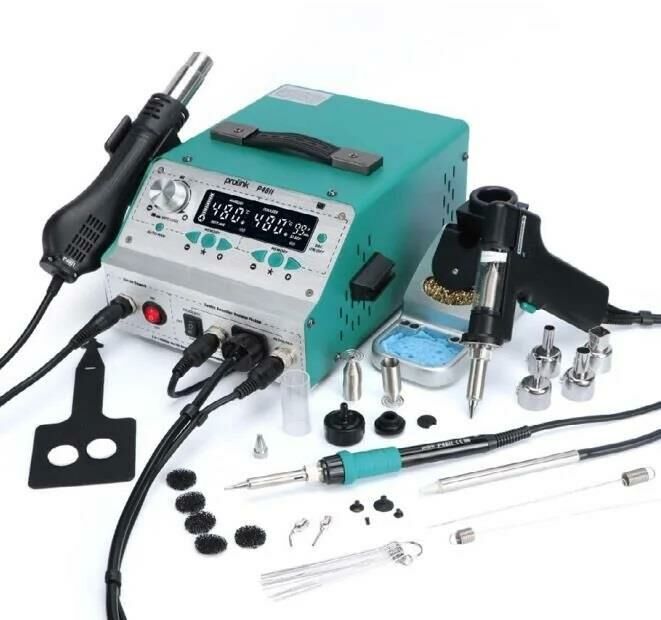 Prolink P-48 II 4in1 Sıcak Hava Vakum Üfleme ve Havya İstasyonu Antistatik (948-II)