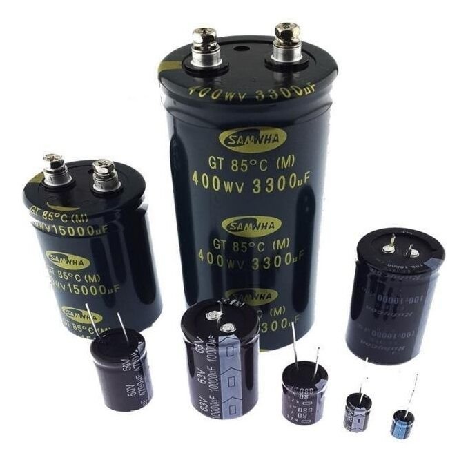 0,1mF 63V Elektrolitik Kondansatör ( Mikrofarad )