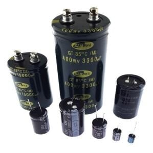 0,1mF 63V Elektrolitik Kondansatör ( Mikrofarad )