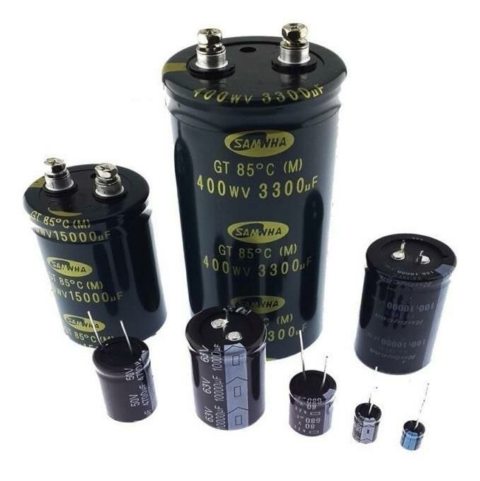 0,1mF 63V Elektrolitik Kondansatör ( Mikrofarad )