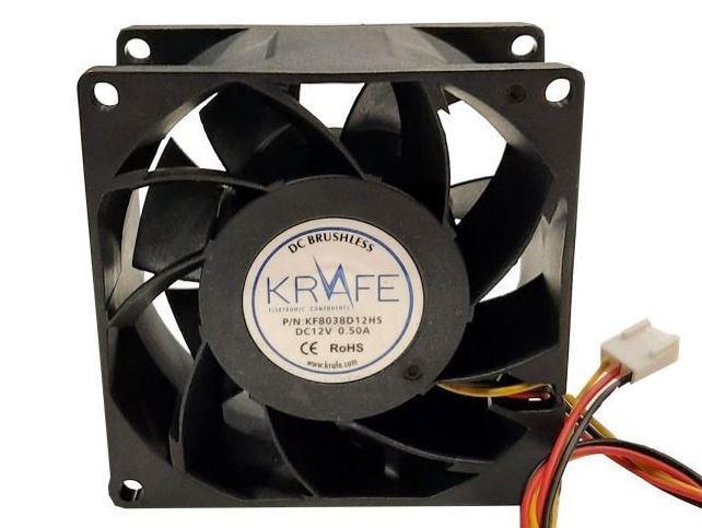 Fan 12v Plastik Kanat 80x80x38-3 Krafe