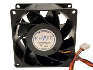 Fan 12v Plastik Kanat 80x80x38-3 Krafe