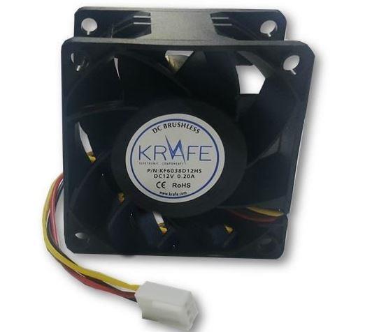 Fan 12v Plastik Kanat 60x60x38-3 Krafe