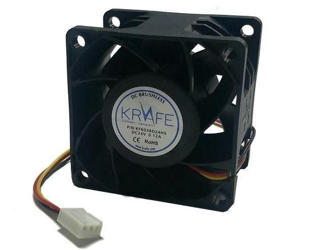 Fan 24v Plastik Kanat 60x60x38-3 Krafe