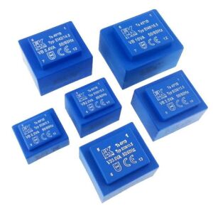 Trafo El-Kom 5VA 2x9V mavi RN142243