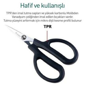 Proskit DK-2043 Fiber Optik Kevlar Makas 160 mm