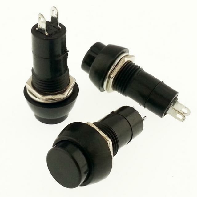 ANAHTAR  R18-25A Yuvarlak SİYAH   (PBS11A) IC-185