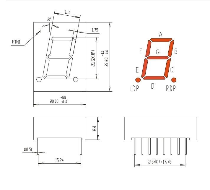 KPS-8012 ASRND AUR-N 20 mm KATOT Displey