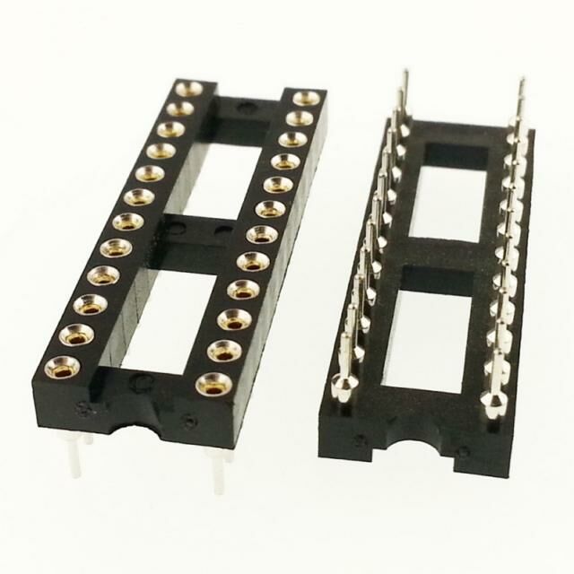 24 Lü Precision Entegre Soketi 217-24 Dar Tip