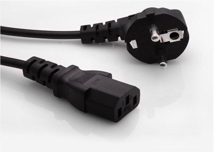 Power Kablo 220v Siyah 3x1mm 1,8 Metre KEMA-KEUR