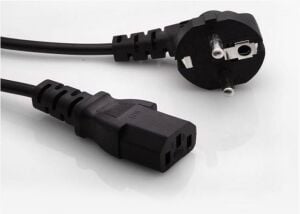 Power Kablo 220v Siyah 3x1mm 1,8 Metre KEMA-KEUR