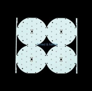 YUVARLAK PCB 18 LED MONO 110MM 000-129