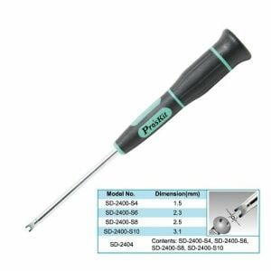 Proskit SD-2400-S10 Tornavida Çatal Ağız