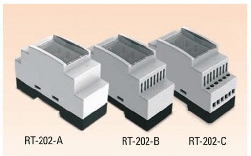 AK-RT-202-C  35x86x59  VİDA TERMİNAL İÇİN  Ray Tipi Kutu