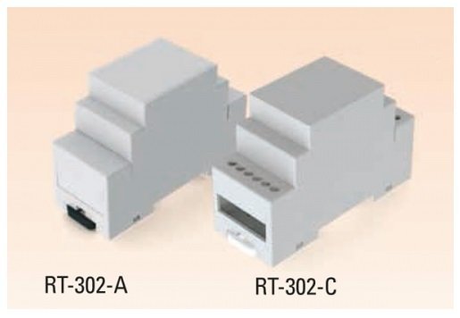 AK-RT-302-E  36,7x90,3x60  SOKET TERMİNALLİ  RAY TİPİ  KUTU