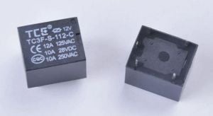RÖLE 833-12V JQC-3F TCE TC3F-S-112-C  12VDC KÜP RÖLE