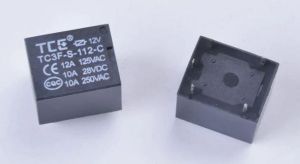 RÖLE 833-12V JQC-3F TCE TC3F-S-112-C  12VDC KÜP RÖLE
