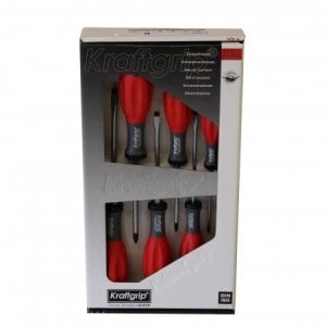 Krafgrip 43900 Pro seri 7 li Tornavida Takımı