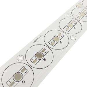 LED PCB Line 12 led RGB 3,4x31cm  A.000-10  A.000-10R1