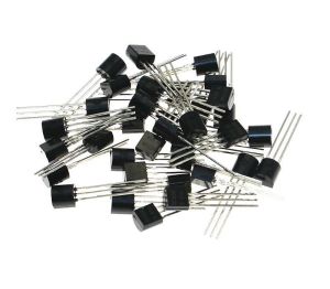 840 Adet Transistör Seti TO-92 Kılıf 24 Çeşit Şeffaf Çantada