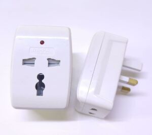 De-Pa 11118 Power Çevirici Adaptör Topraklı Fiş to İngiliz Golyat Fiş Ledli