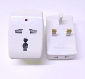 De-Pa 11118 Power Çevirici Adaptör Topraklı Fiş to İngiliz Golyat Fiş Ledli